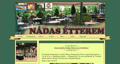 Desktop Screenshot of nadasetterem.hu